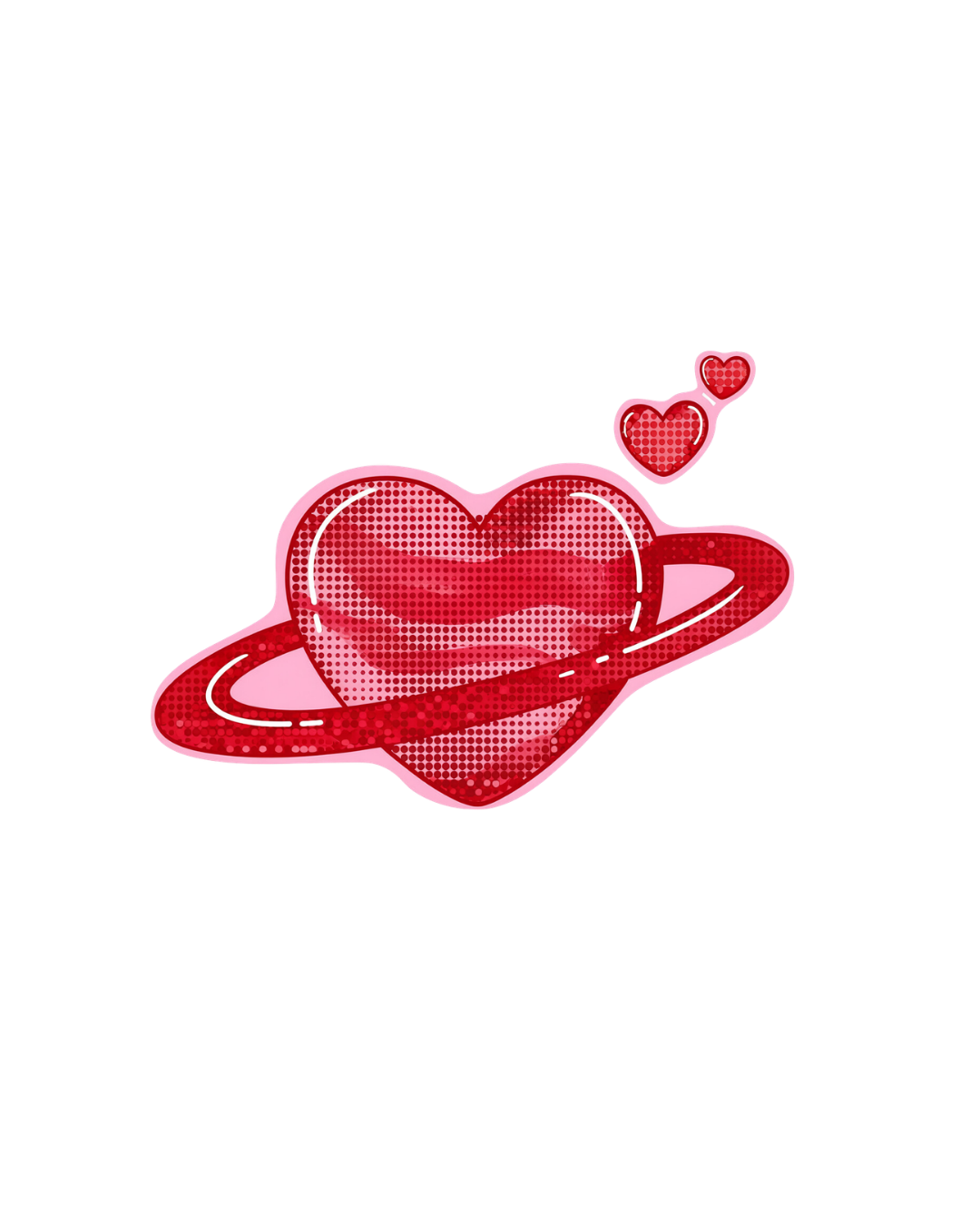 halftone heart