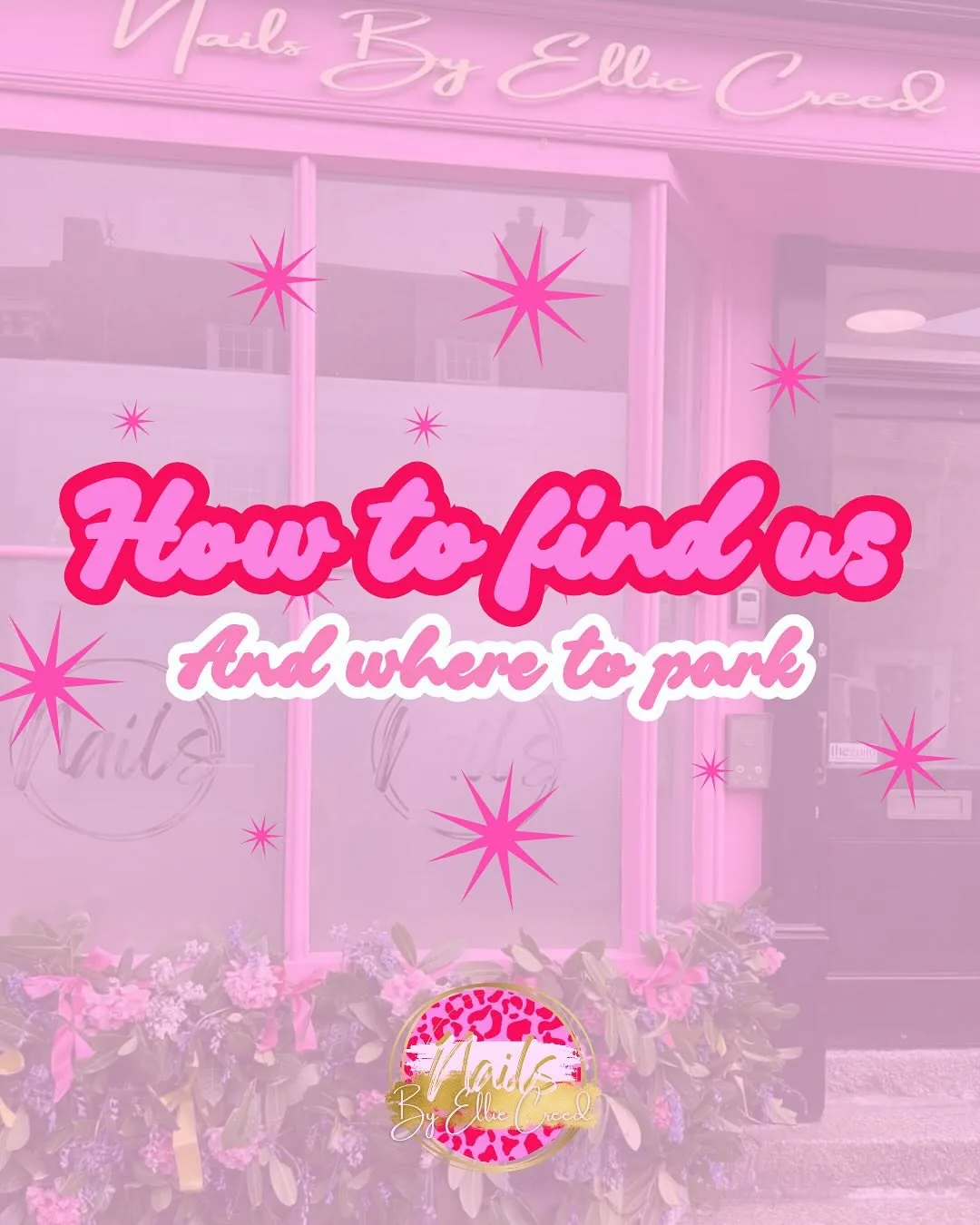 nailsbyelliecreed: We’re hard to miss but just incase, here’s where to find us We are located at 24 Coinagehall street, Helston on the