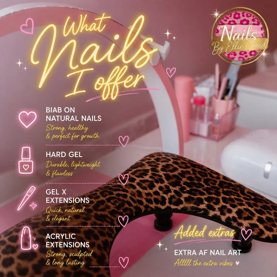 nailsbyelliecreed: Your dream nails start here… Whether you’re growing your natural nails or love long, glam extensions, I’ve got