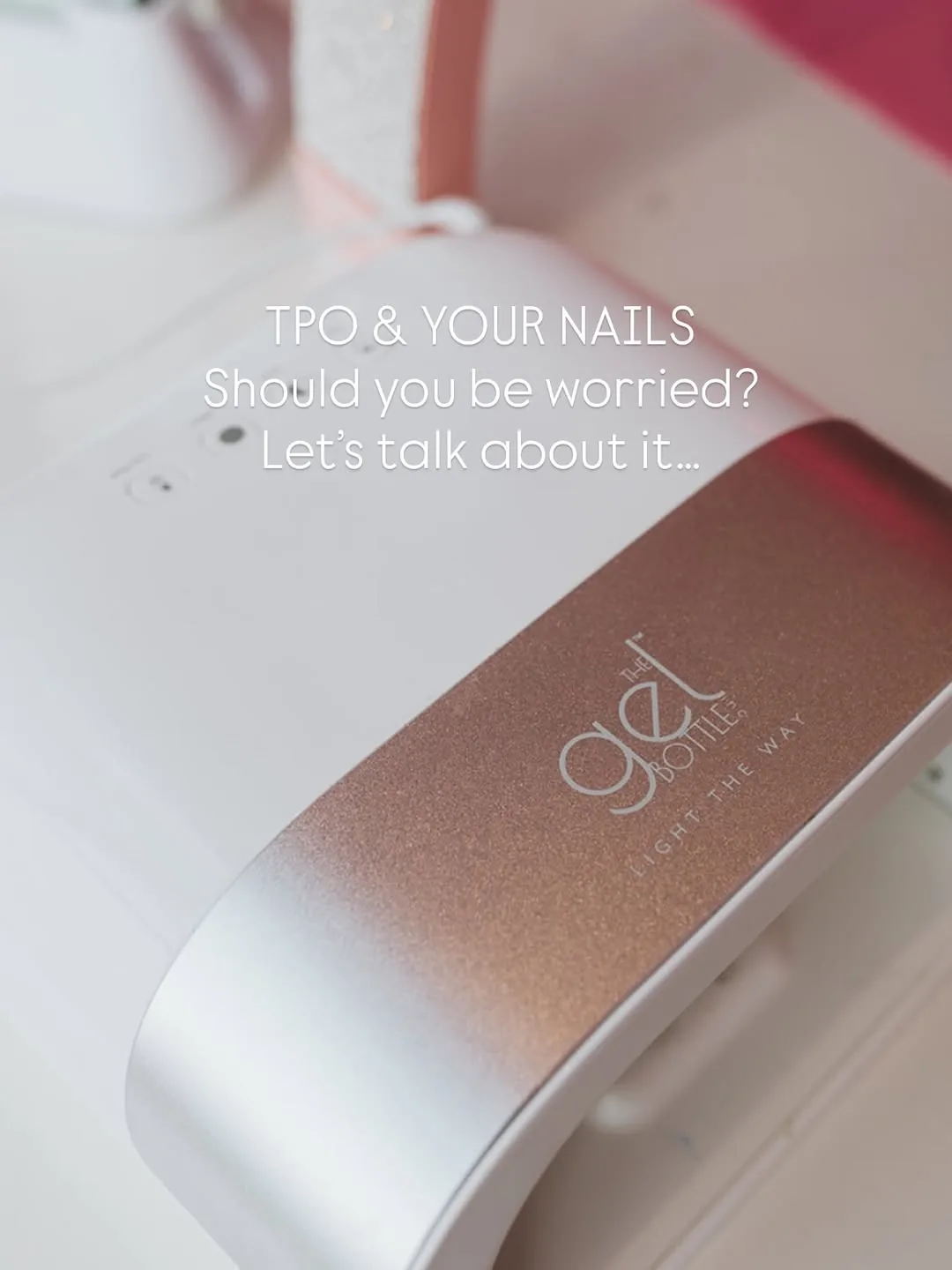 nailsbyelliecreed: GIRLS, DON’T PANIC ABOUT THE TPO “BAN”!